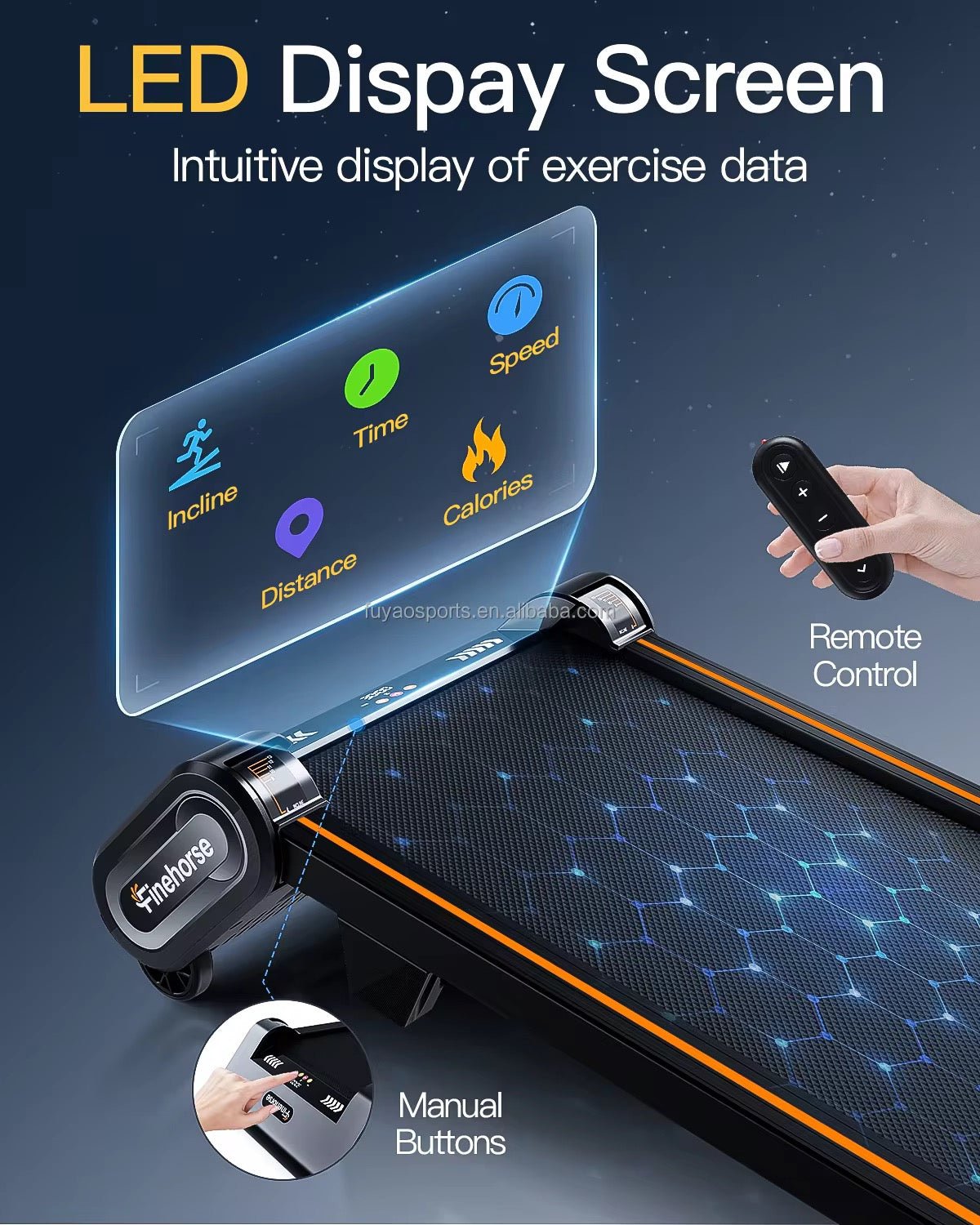 MedEq R500 Walking Pad Treadmill