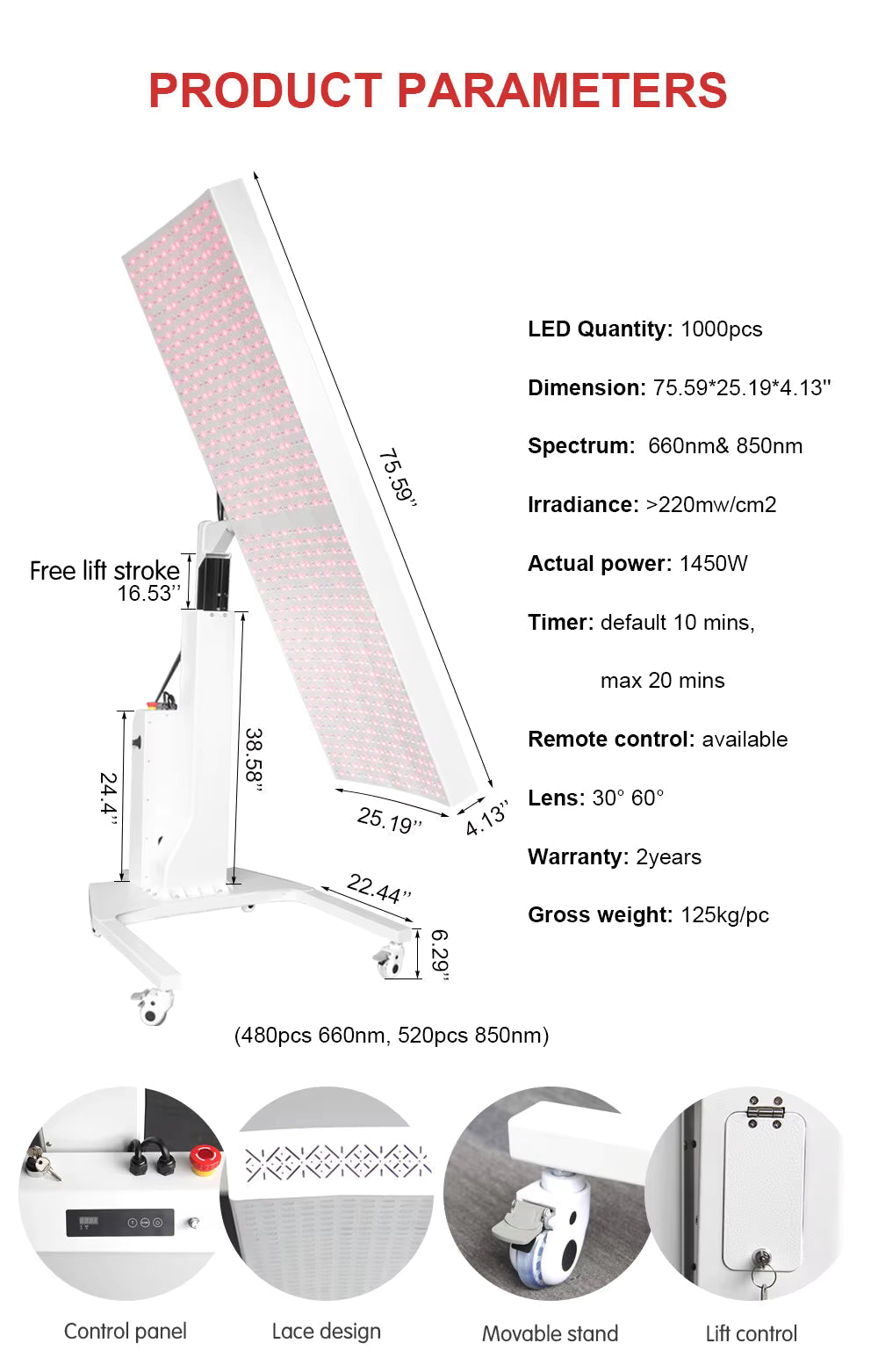 MedEq TimeLight Professional 360 Multi-Spectrum Red Light Therapy System