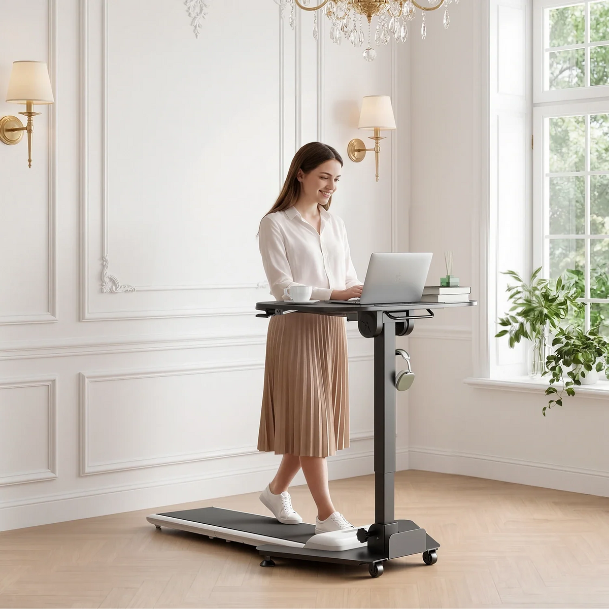 WalkingPad ETD5 Mobile Folding Pneumatic Standing Desk