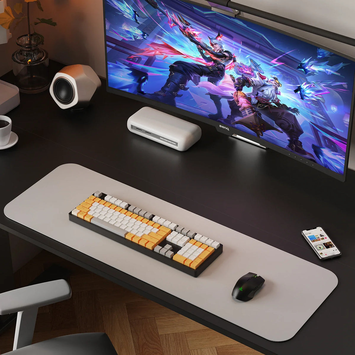 WalkingPad Two-Piece Tabletop Electric Standing Desk