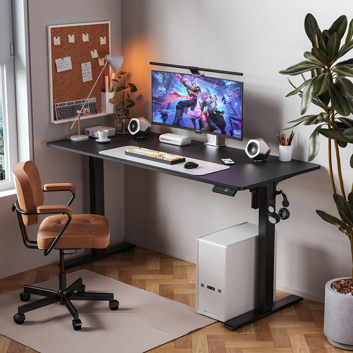 WalkingPad Two-Piece Tabletop Electric Standing Desk