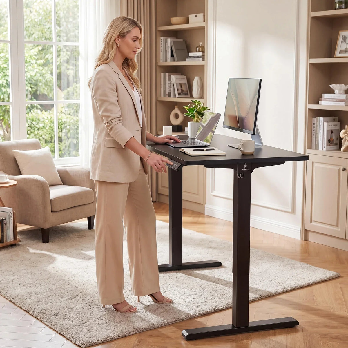WalkingPad Two-Piece Tabletop Electric Standing Desk