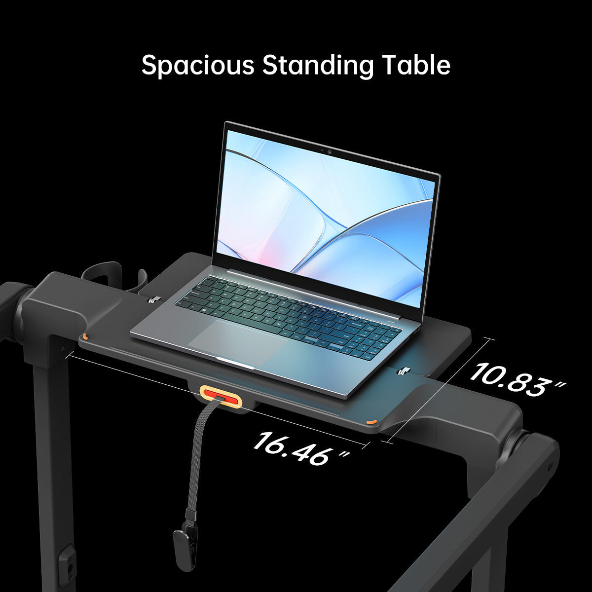 WalkingPad MX10 Vertical Fold Treadmill with Desk Tray