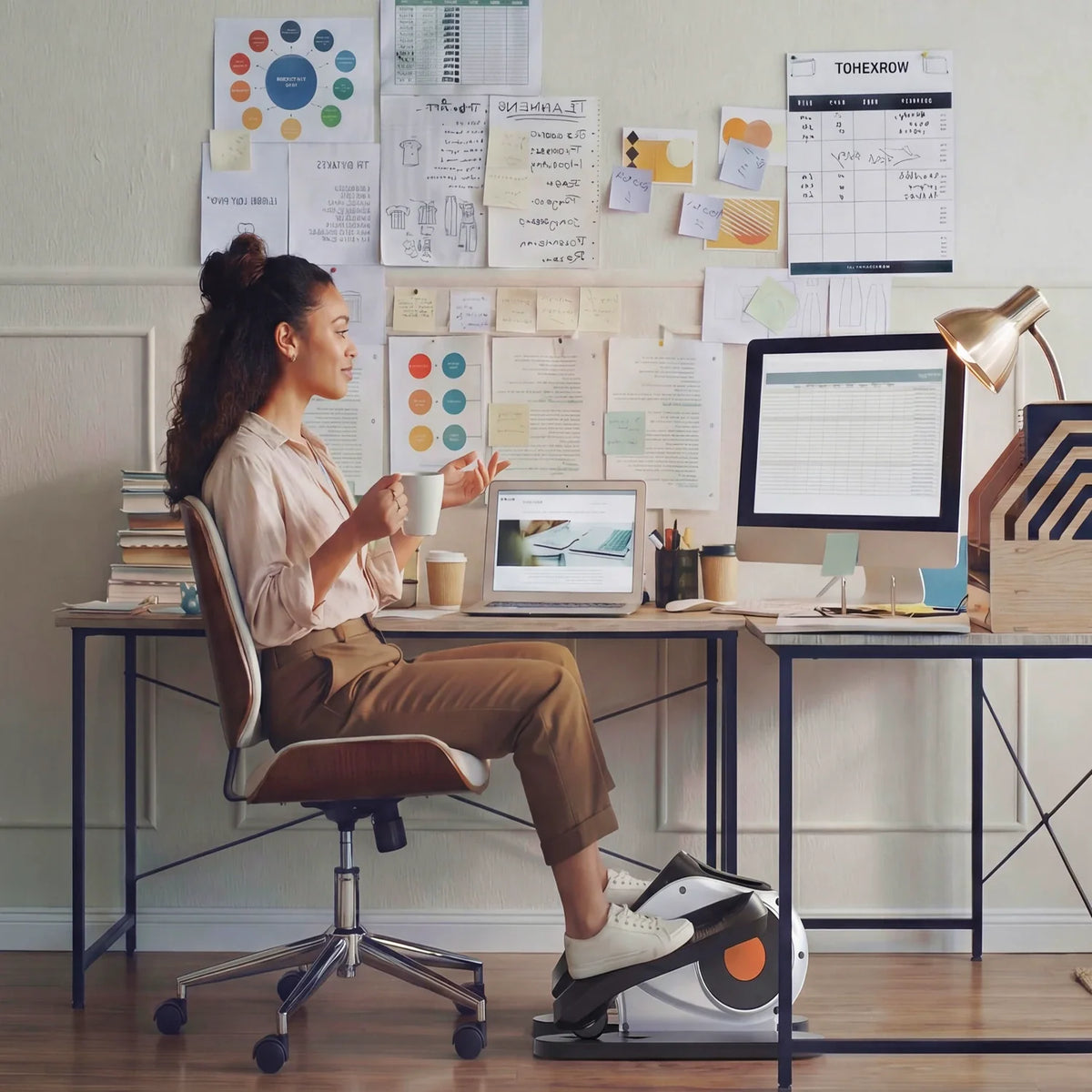 WalkingPad E1 Under Desk Elliptical