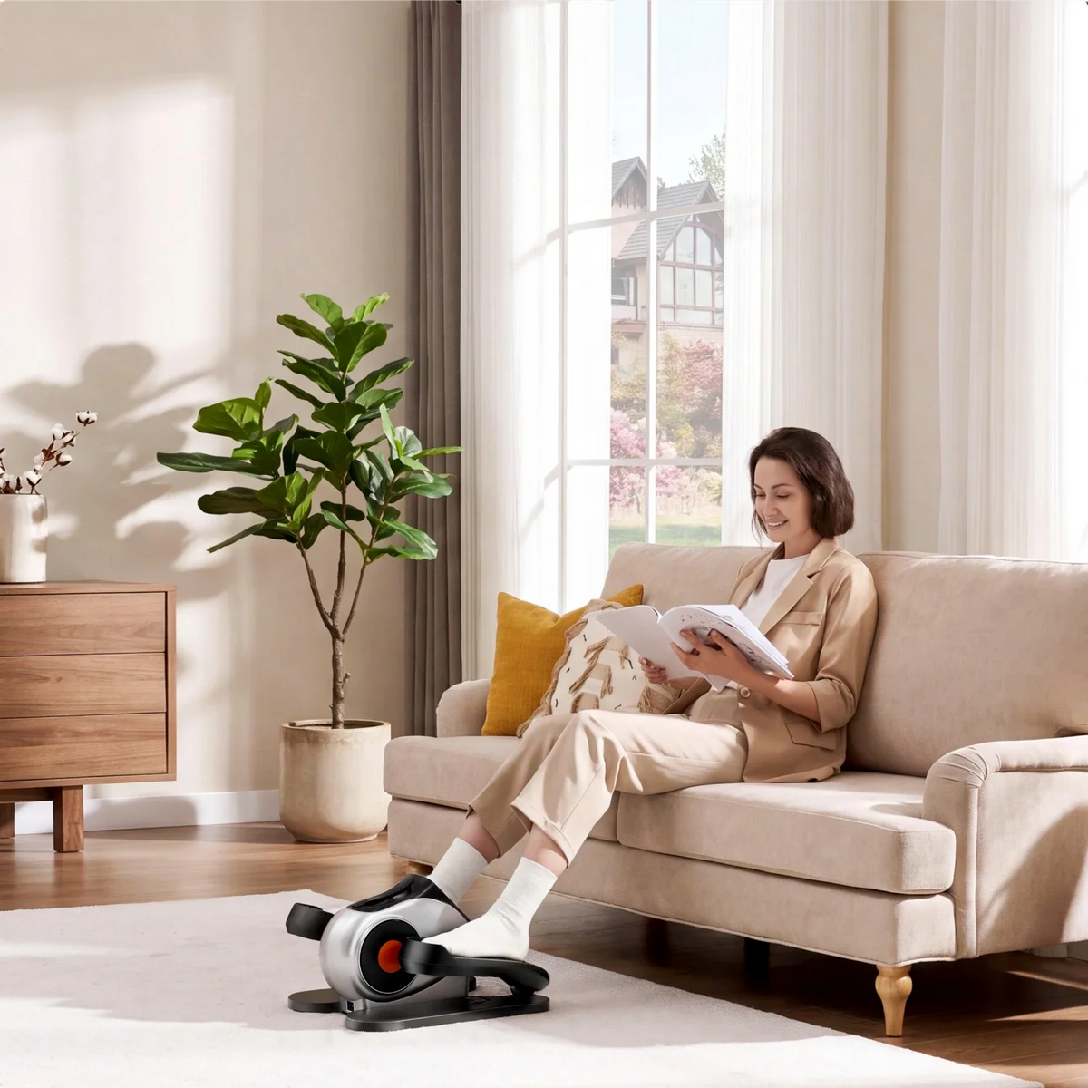 WalkingPad E1 Under Desk Elliptical