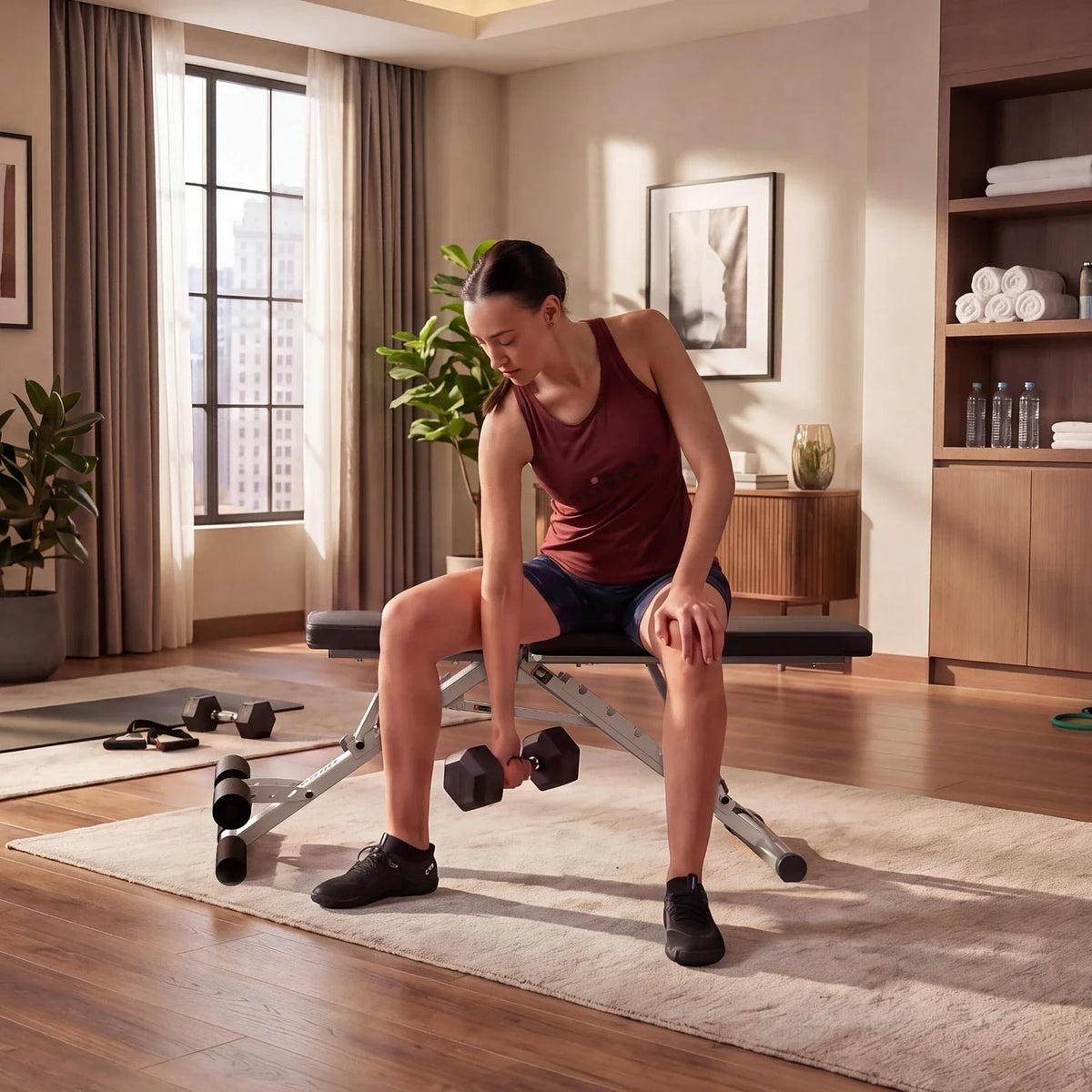 WalkingPad Mate FB1 Folding Weight Bench