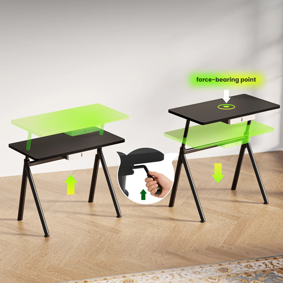 WalkingPad ETD6 Pneumatic Standing Desk