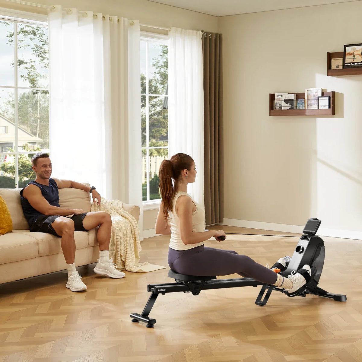 WalkingPad RM1 Folding Magnetic Rowing Machine