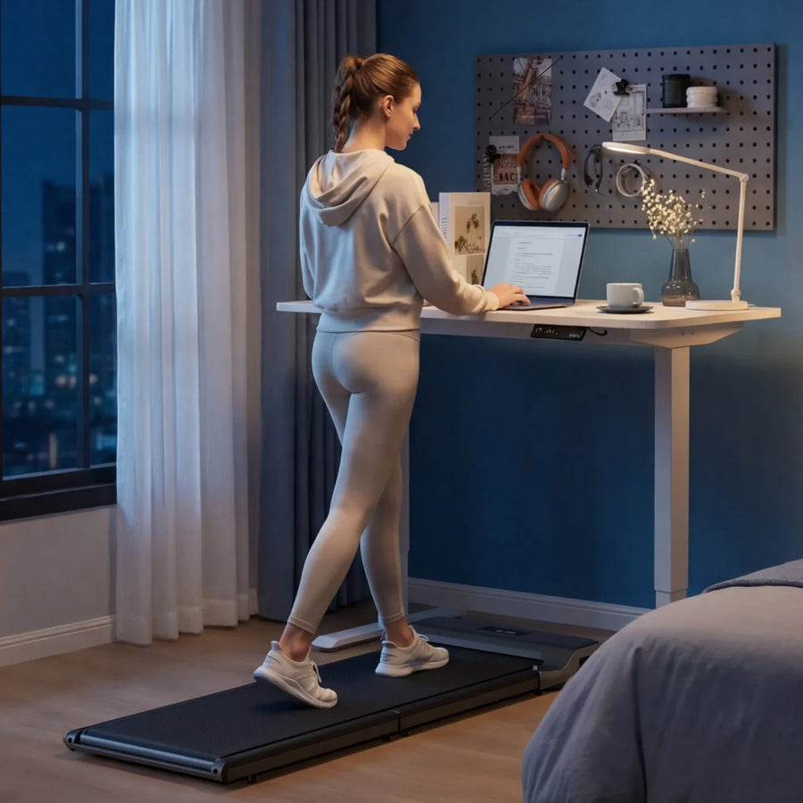 Under-desk walking