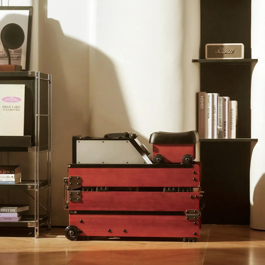 Suitcase-sized storage