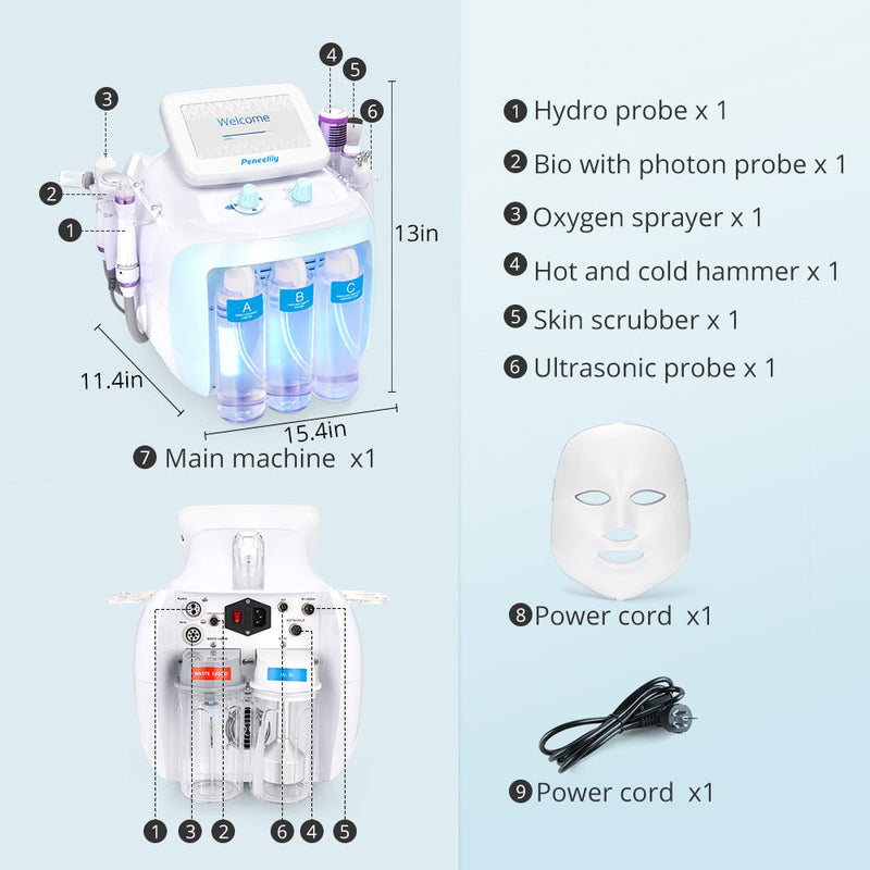 Shape Tactics 7-in-1 HydroSpa Facial Machine