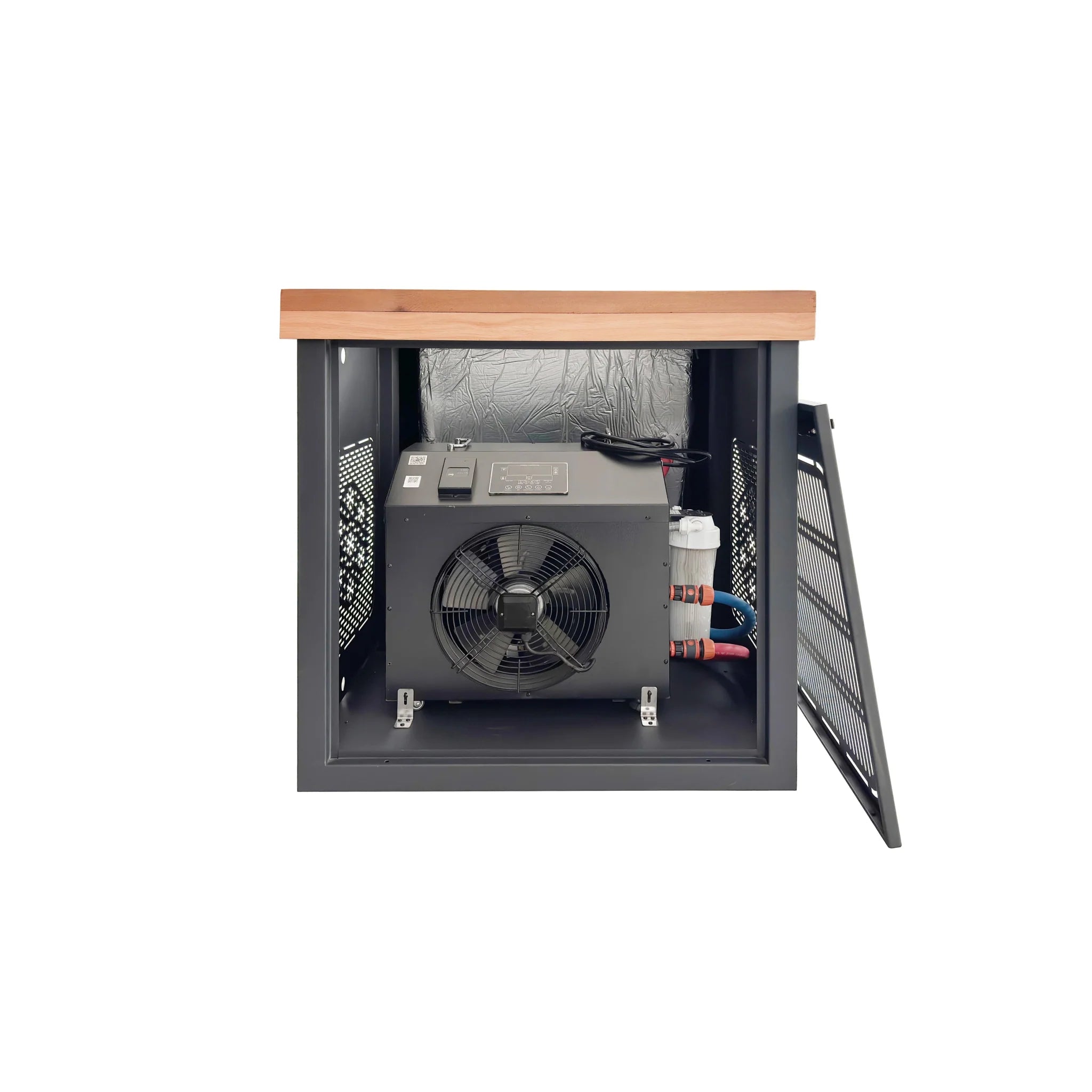 MedEq Stainless Steel Cold Plunge Pool With Integrated Chiller