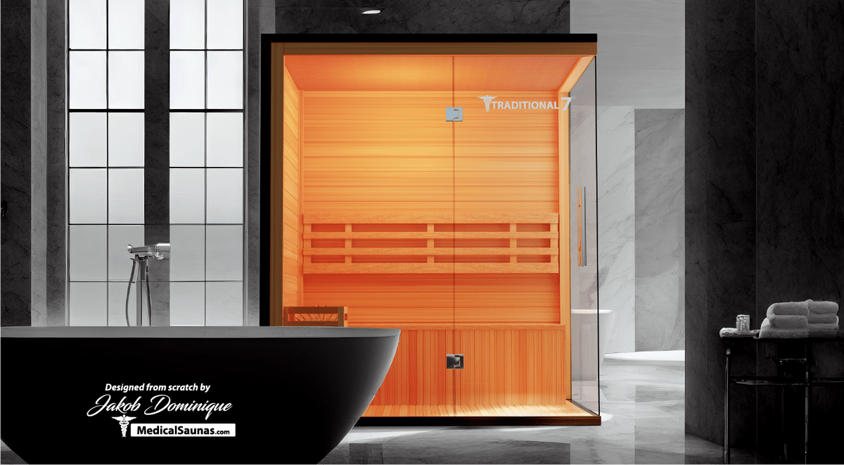 Medical Sauna 4 Person Traditional Steam Sauna (Traditional 7)