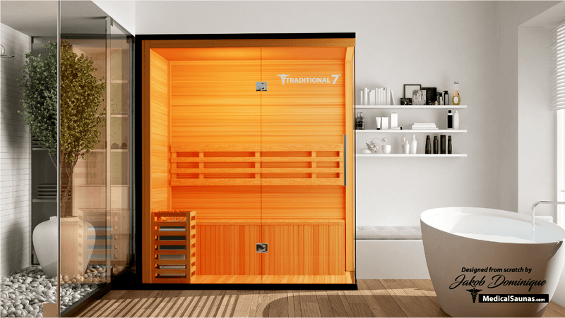 Medical Sauna 4 Person Steam Sauna Traditional 7