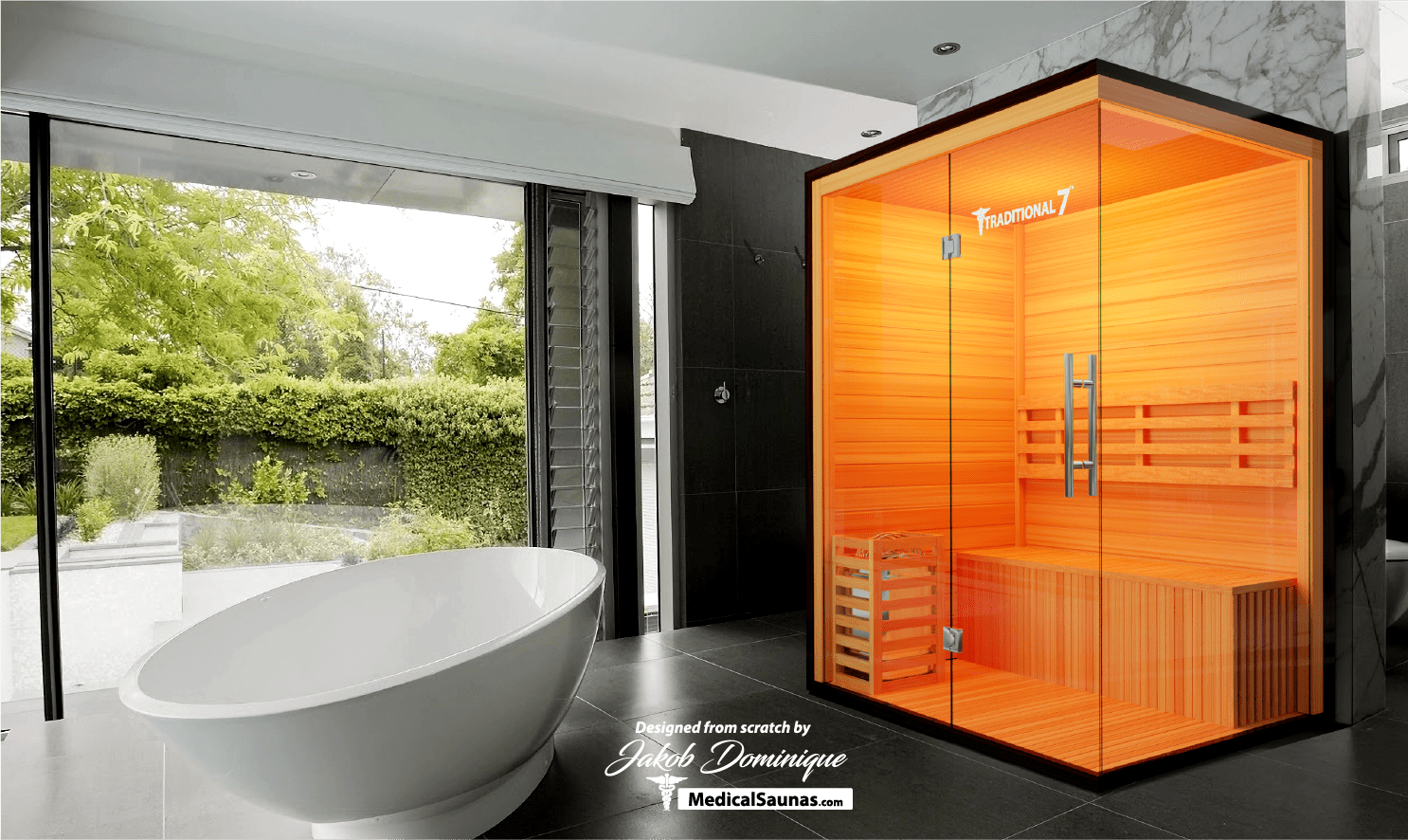 Medical Sauna 4 Person Traditional Steam Sauna (Traditional 7)
