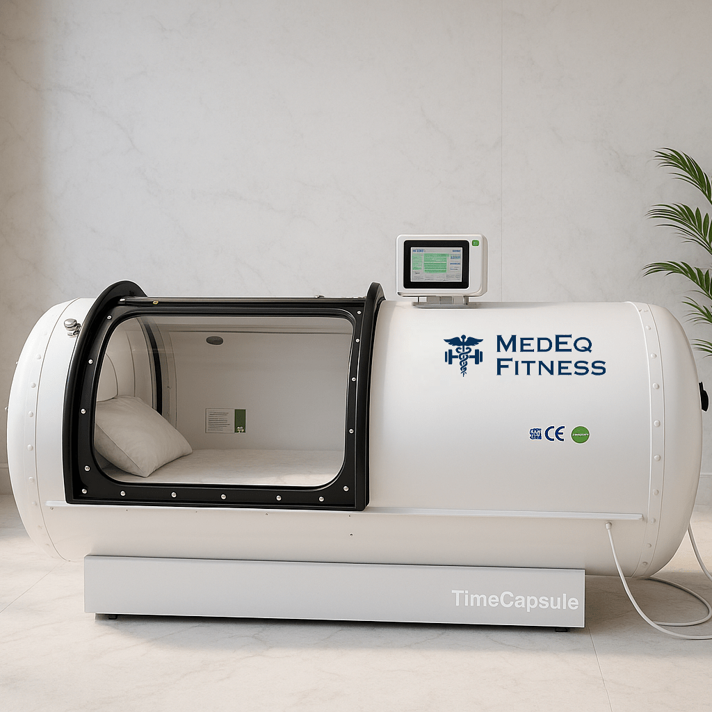 Professional-grade hyperbaric oxygen therapy at home.
