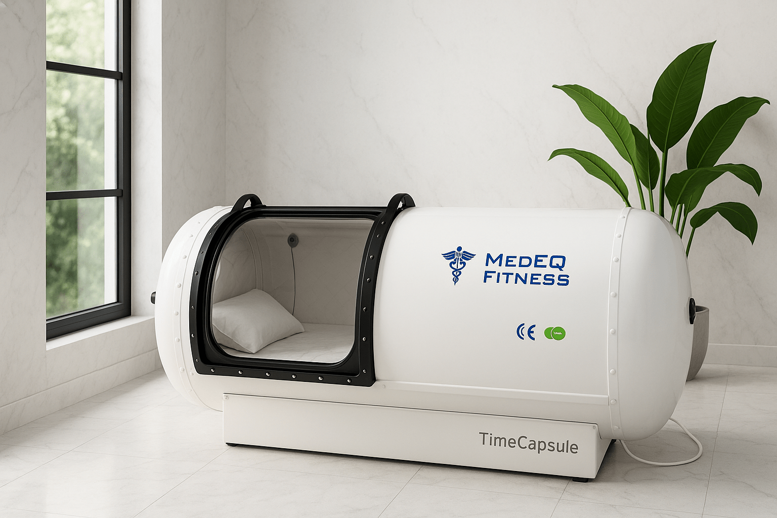 MedEq TimeCapsule C750+ Hard-Shell HBOT Chamber (Premier Edition)